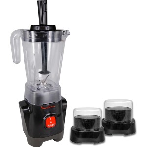 خلاط بأداة للبشر والطحن من مولينكس LM2428EG - 400 واط