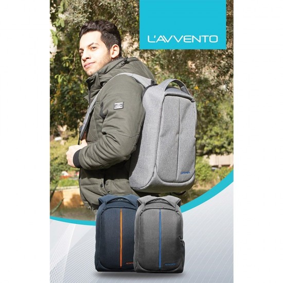 لافينتو BG04B شنطة ظهر Discovery Laptop Anti-Theft - حجم يصل الى 15.6 بوصة - أسود لافينتو BG04B شنطة ظهر Discovery Laptop Anti-Theft - حجم يصل الى 15.6 بوصة - أسود