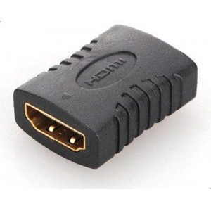 وصلة1080P HDMI انثى الي انثى تدعم HDCP - اسود