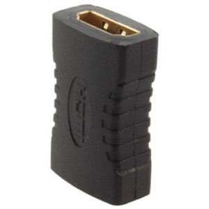 وصلة1080P HDMI انثى الي انثى تدعم HDCP - اسود