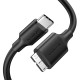 كابل قرص صلب USB C من تو بي DC (363) مايكرو B إلى نوع متوافق مع 3.0 خارجي محمول وهارد SSD وHDD مثل دبليو دي ماي باسبورت وسيجيت اكسبانشن/باك اب بلاس وتوشيبا كانفيو وماكستور وسامسونج M3 1 متر