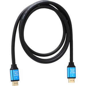 كابل HDMI من ترومان بطول 1.5 متر بدقة 4K متوافق مع تلفزيون