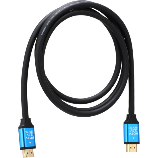 كابل HDMI من ترومان بطول 1.5 متر بدقة 4K متوافق مع تلفزيون