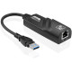 محول ايثرنت USB 3.0 الى 10 &&& 100 1000، شبكة محلية LAN، ار جيه 45 سلكي متوافق مع نينتندو سويتش ووي يو وماك بوك وكروم وويندوز10 و8.1 وMac OS وسيرفس برو، لون اسود