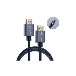 أي ترين DC891 كابل دائري من HDMI الي HDMI طوله 3 متر 4K - رمادي