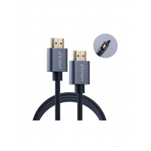 أي ترين DC891 كابل دائري من HDMI الي HDMI طوله 1.5 متر 4K - رمادي