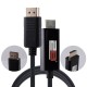 توبي DC504 كابل DisplayPort الي HDMI طوله 1 متر - أسود توبي DC504 كابل DisplayPort الي HDMI طوله 1 متر - أسود