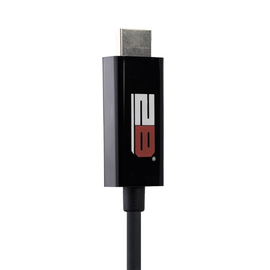 توبي DC504 كابل DisplayPort الي HDMI طوله 1 متر - أسود توبي DC504 كابل DisplayPort الي HDMI طوله 1 متر - أسود