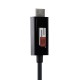 توبي DC504 كابل DisplayPort الي HDMI طوله 1 متر - أسود توبي DC504 كابل DisplayPort الي HDMI طوله 1 متر - أسود
