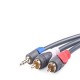 تو بى - كابل من RCA Socket DC2 الى Audio Pc Cable تو بى - كابل من RCA Socket DC2 الى Audio Pc Cable
