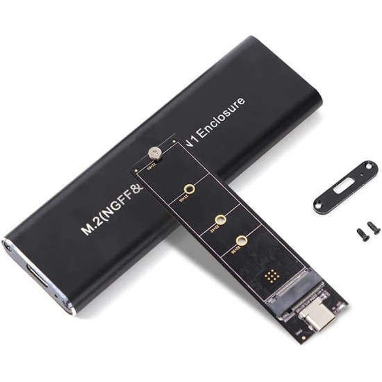 قارئ هارد SSD M.2 PCI-E خارجي من M.2 NVME الى USB 3.1 النوع سي من الجيل 2 بسرعة 10 جيجابايت في الثانية (M.2-الى-NVMe)