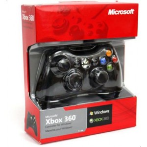 Microsoft Xbox 360 Wired Controller Gamepad For Windows - Black