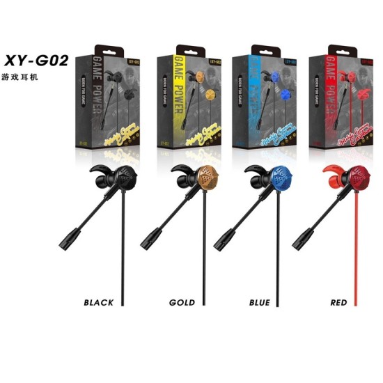 New XY-G02 E-Sports Games Earphone in-Ear Wired with Lightning Mobile Phone Computer Universal Gaming Headset. New XY-G02 E-Sports Games Earphone in-Ear Wired with Lightning Mobile Phone Computer Universal Gaming Headset.