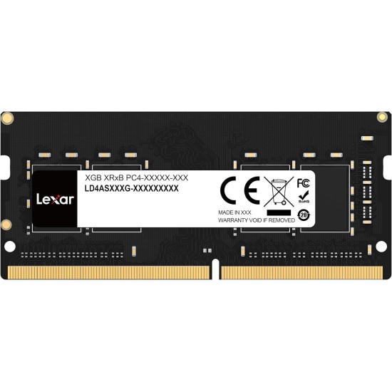 رام 16 جيجابايت DDR4, سرعة الذاكرة 3200 ميجا هرتز لابتوب - LEXER