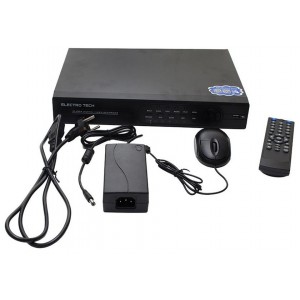 Electro Tech 4 CH AHD DVR - 1080P