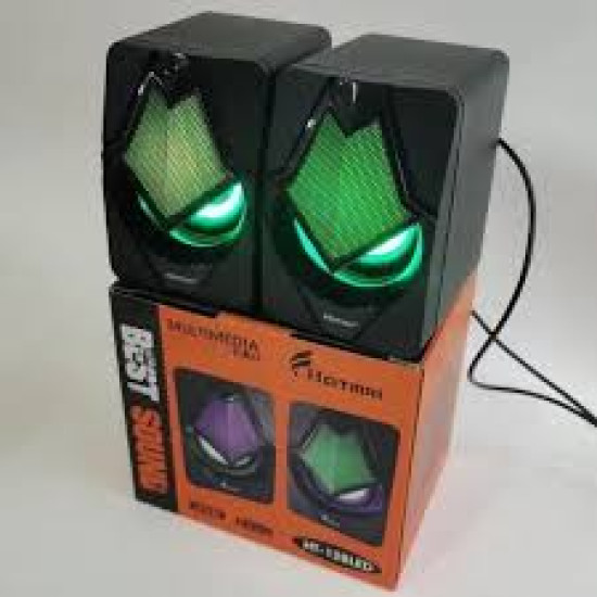 Speaker Wired Hotmail Ht-128Led
