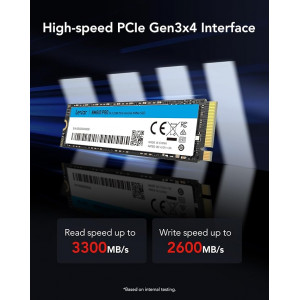 وسيط تخزين داخلي NM610PRO M.2 2280 الجيل 3×4 ذاكرة مستديمة 1.4 داخلية 1 تيرابايت قراءة، حتى 3300، كتابة 2600 ميجابايت/ثانية، ذاكرة فلاش ناند ثلاثية الأبعاد للنوت بوك والكمبيوتر المكتبي