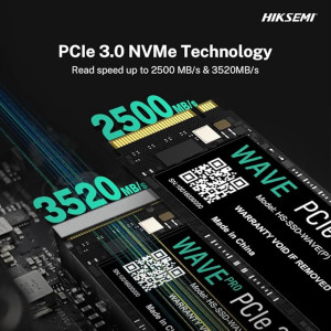 هارد هيكسيمي ®/SSD التخزين/M2 NVME "/PCle 3.0 ™ - 512 جيجابايت من هايكفيجين