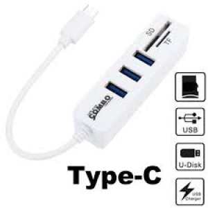  OTG COMO- USB Hub 3 Ports with READER