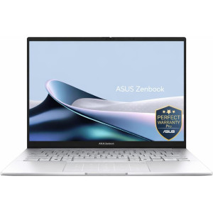 اسس زين بوك 14 [UX3405CA-PZ009W] U9-285H / 32GB LPDDR5X / 1TB SSD / بطاقة رسومات انتل ارك™ / شاشة لمس 3K OLED 14 انش / ويندوز 11/ضمان مثالي لمدة عام