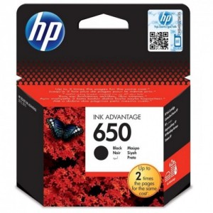  HP 650 - Black Ink Cartridge