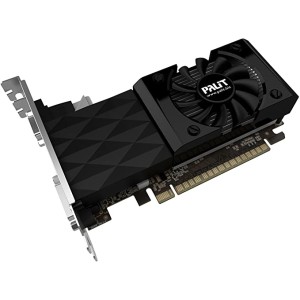 Palit GeForce GT 730 Silent 2GB DDR3 Nvidia Graphics Card (PCI Express 2.0, HDMI, DVI-D, VGA, 64 Bit), NEAT7300HD46H